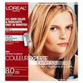 L'Oreal Paris Couleur Experte 2-Step Hair Color & Highlights Kit - Toasted Coconut 8 Medium Blonde