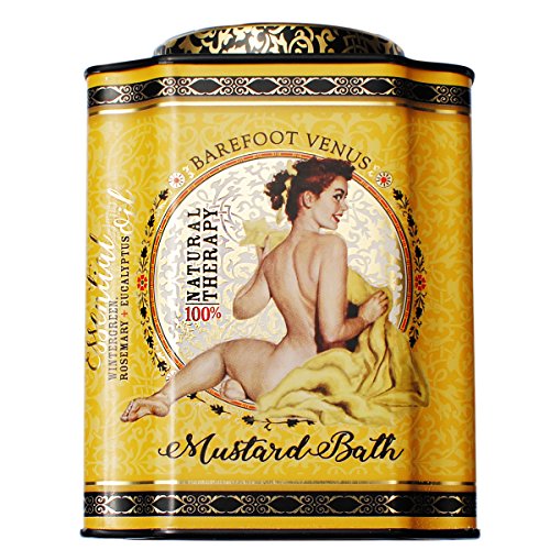 Barefoot Venus Mustard Bath Epsom Salt Soak with Natural Oils - Muscle Relaxation