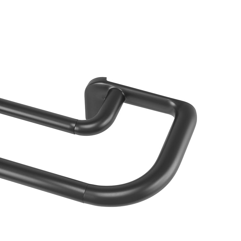 Umbra Twilight Blackout Double Curtain Rod 66-144 Inches Wrap Around