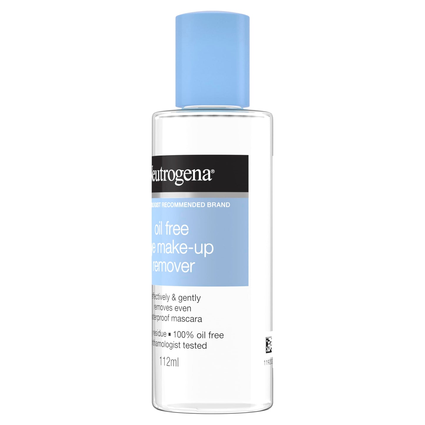 Neutrogena Gentle Oil-Free Eye Makeup Remover & Cleanser for Sensitive Eyes, Non-Greasy Makeup Remover, Waterproof Mascara Remover, Dermatologist & Ophthalmologist Tested, 3.8 fl. oz