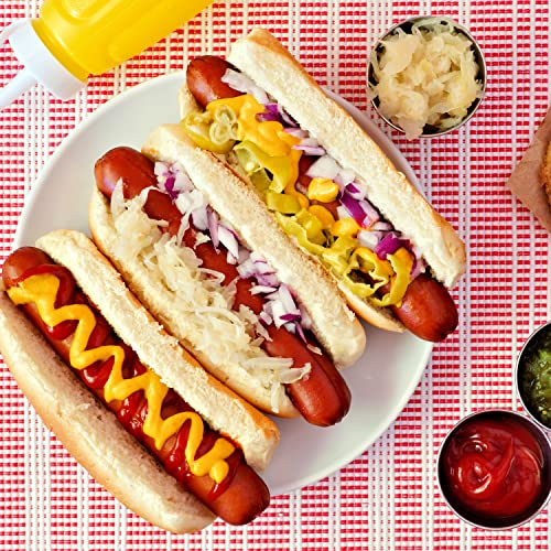 Nostalgia Red Hot Dog Roller & Bun Toaster Oven - Extra Large Multi-Use Grill