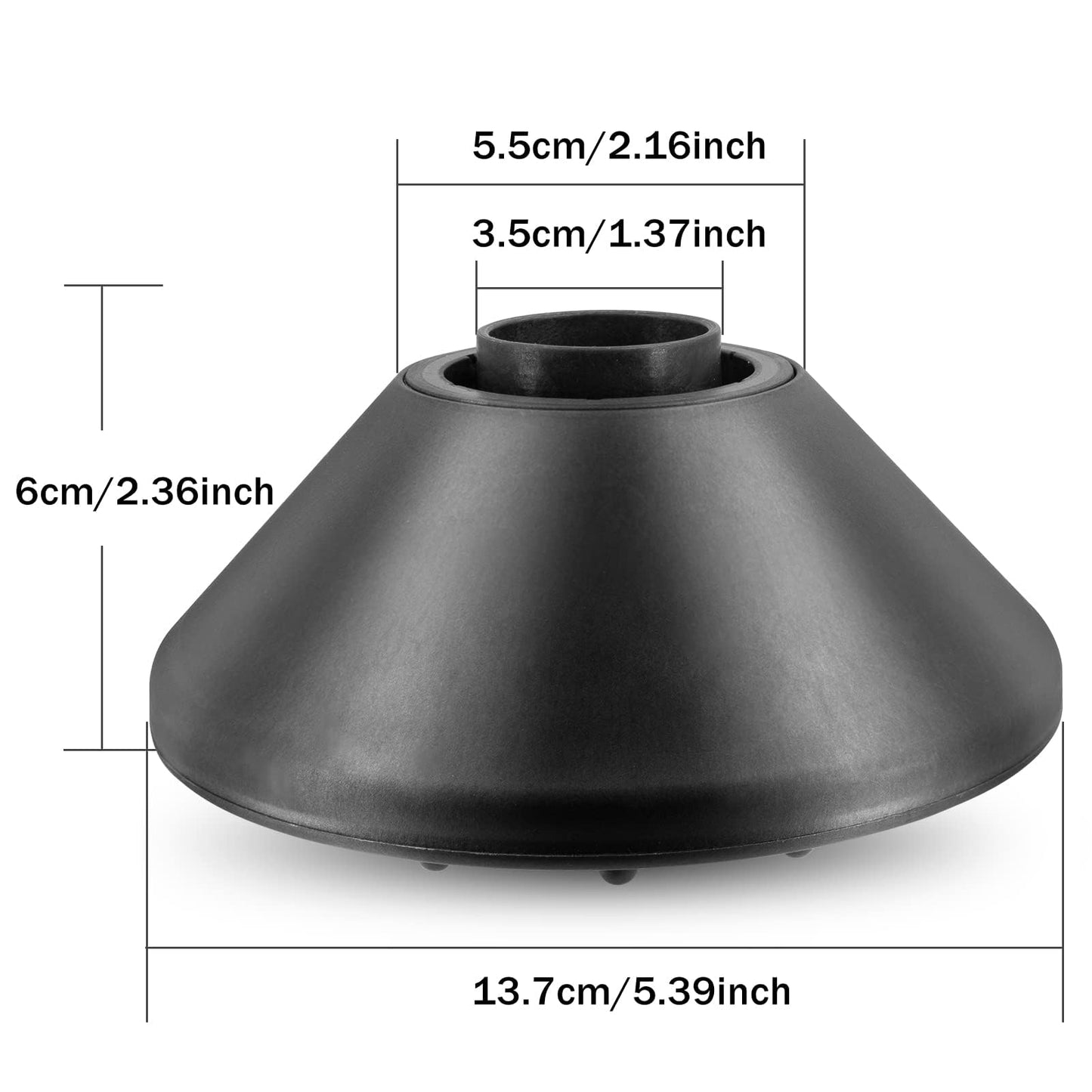 Hair Diffuser Attachment Nozzles for Dyson Supersonic Hair Dryer HD01 HD02 HD03 HD04 HD08 HD15 Tools Accessaries Parts, Black