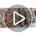 King Size Reversible Cotton Quilt Set with Floral Paisley Pattern - Yellow & Red Variation