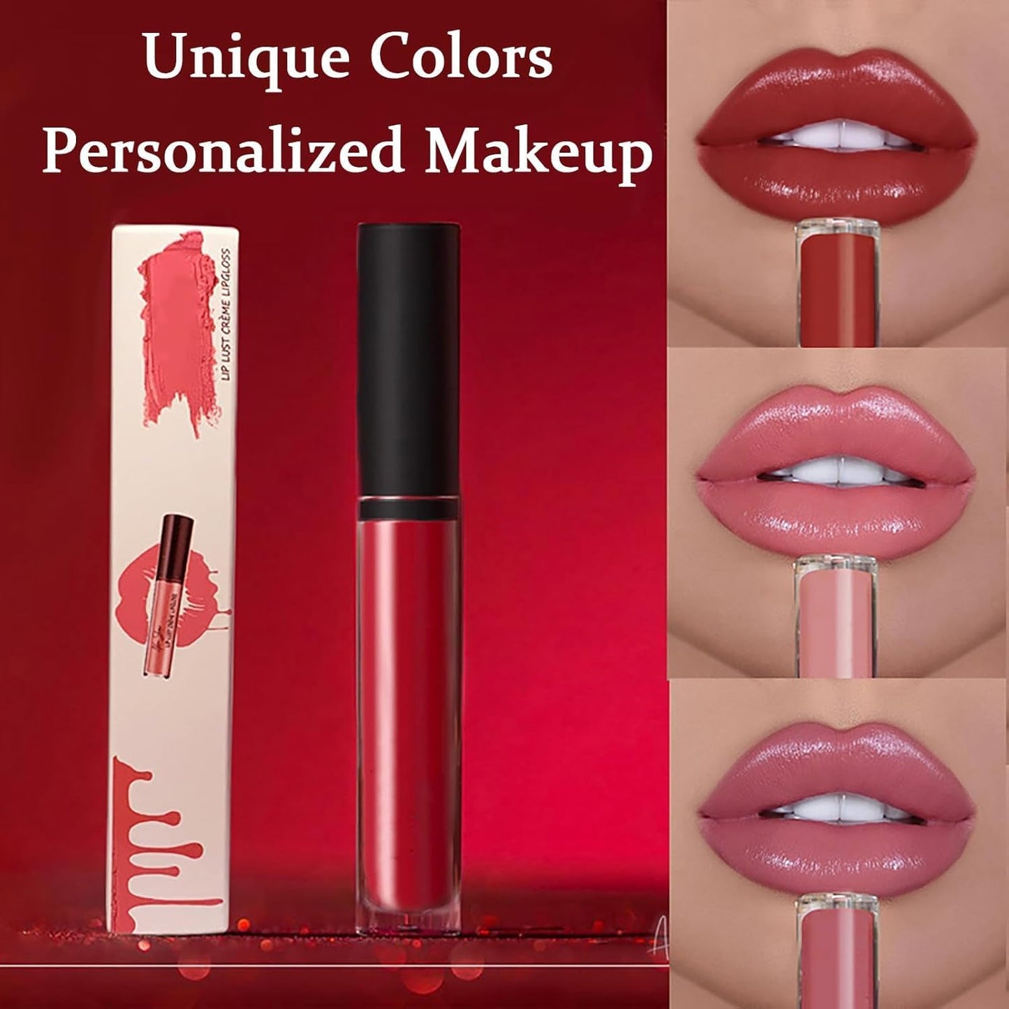 Lassi Lips Staining Lip Oil, Lassi Lips Staining Long Sweet Lasting Lips Oil, 12 Colors Cream Texture Lipstick, Long-Lasting Moisturizing, Smooth Application, Llong-lasting Color (#12)