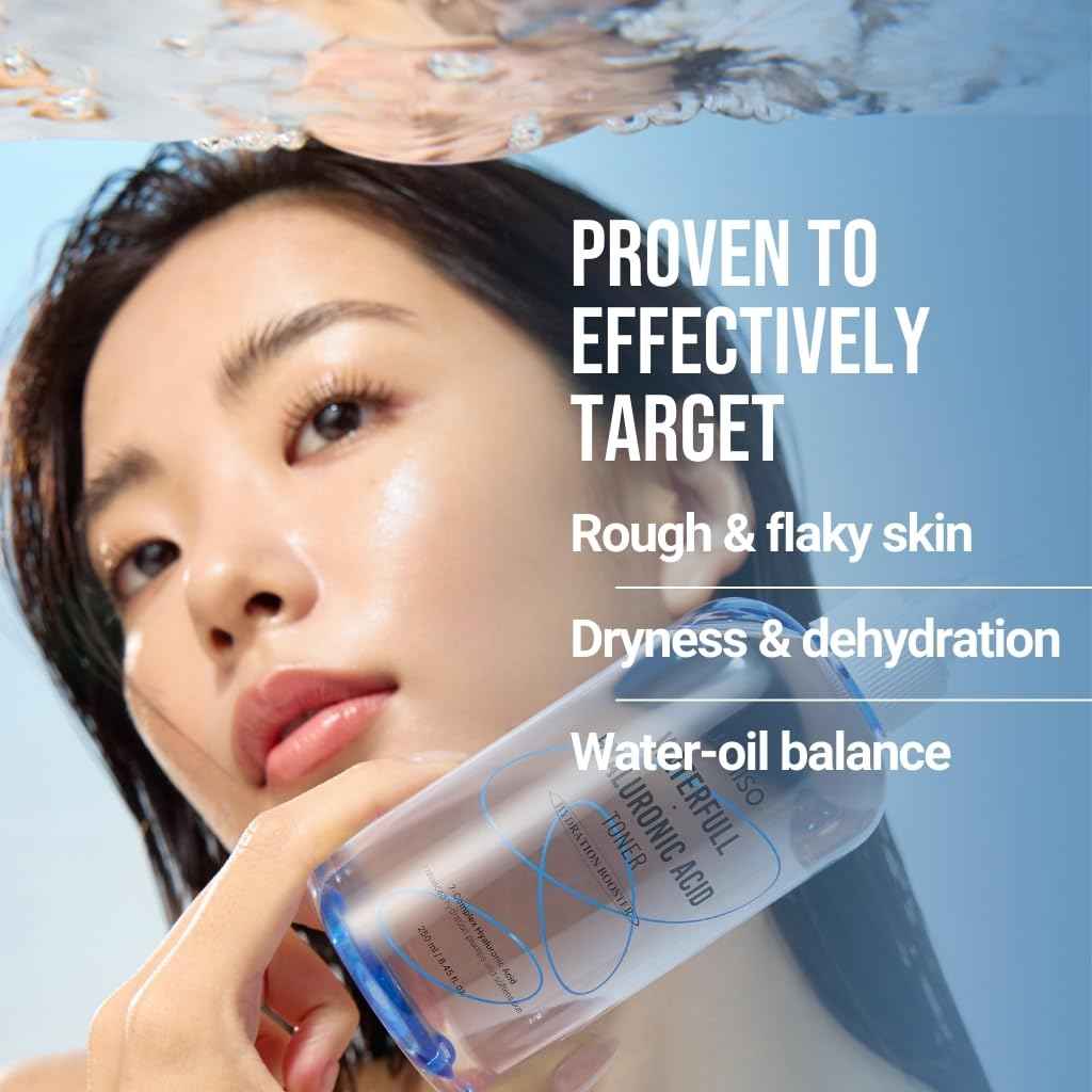 Jumiso Waterfull Hyaluronic Toner 250ml | Face Moisturizer, Facial Toner for All Skin Types, Daily Deep Hydration, Mother's Day, Gift | Vegan, Fragrance-Free