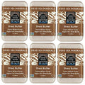 Shea Butter Dead Sea Mineral Soap Bars - 7 Ounce Pack of 6, Natural & Moisturizing