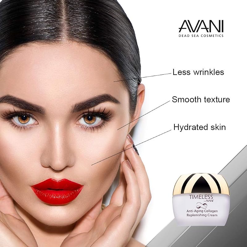 Anti-Aging Collagen Replenishing Cream for Face – Hydrating, Firming & Wrinkle Plumping