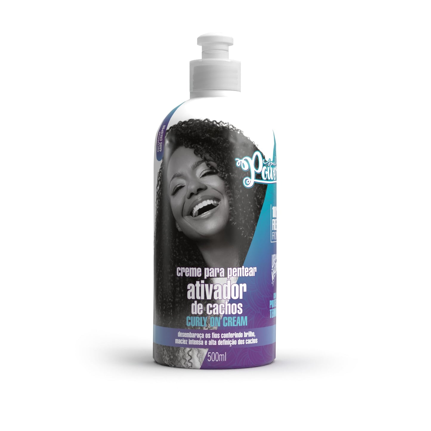 Soul Power Creme Para Pentear 500 ml Ativador de Cachos