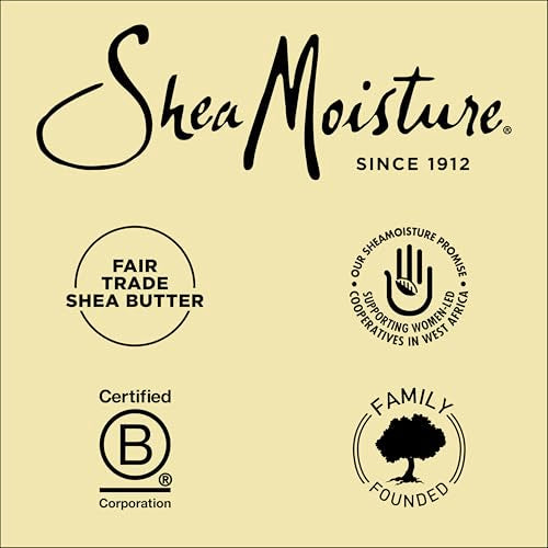SheaMoisture Jamaican Black Castor Oil Strengthen & Restore Shampoo with Shea Butter & Peppermint Oil - Black Castor Oil, 24 oz, Pack of 2