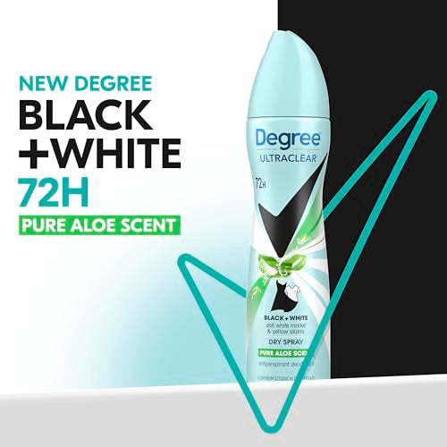 Degree UltraClear Deodorant Spray 4 Pack - 72H Odor & Sweat Protection
