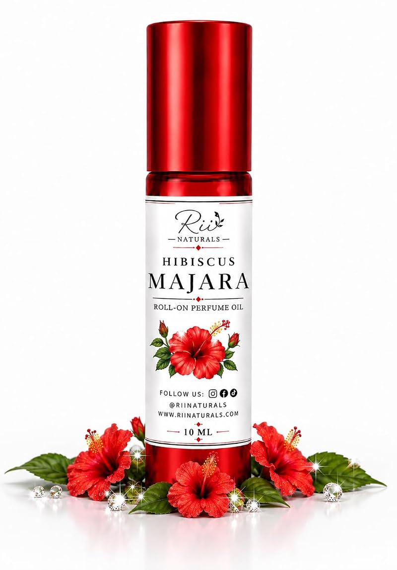 Hibiscus Majara Roll-On Perfume Oil 10ML - Long-Lasting Fragrance for Men & Women
