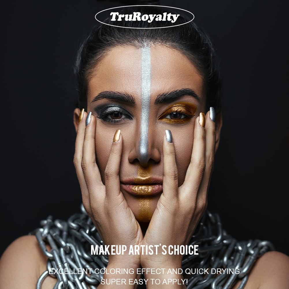 -Water Activated Eyeliner -Wet Liner Makeup - Smudge Proof Face Body Paint - Skin Safe & Child Friendly - “TruLuv” Red -10g/container