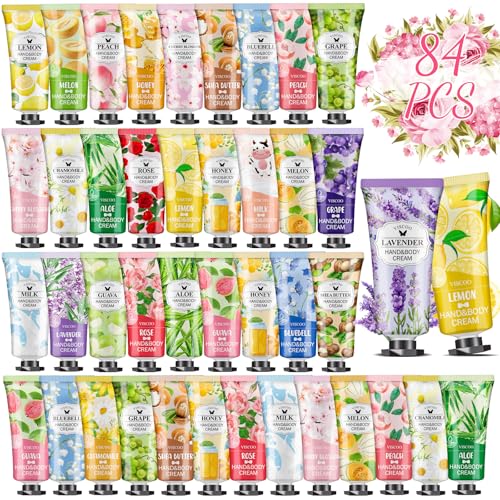 F-84P Hand Cream Gift Set - 84 Pack with Floral Fragrances for Women