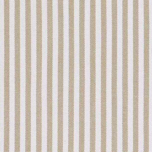 Set of 4 Chair Cushions for Dining Chairs - Natural Sand Pinstripe, 17x16x2 in