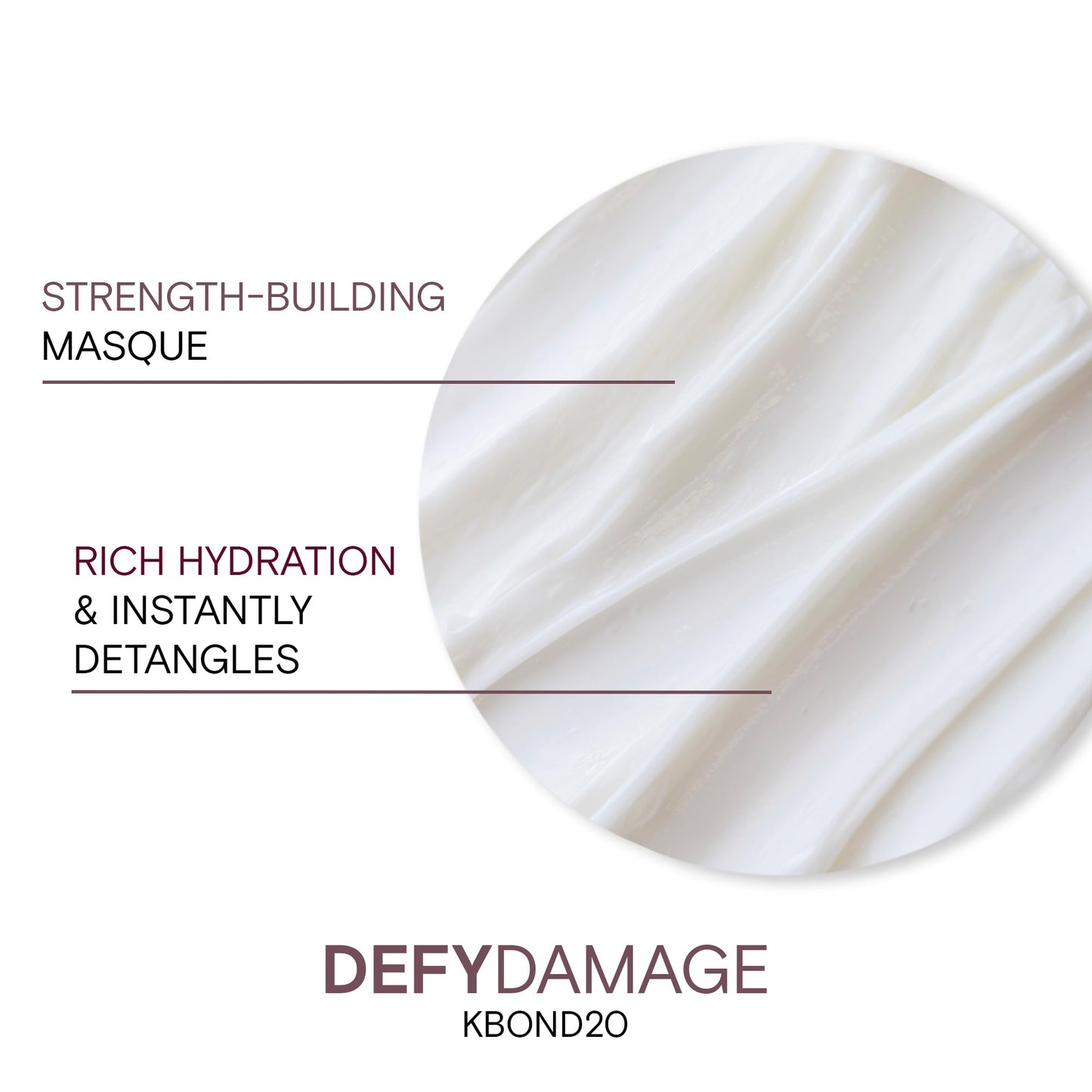 Joico Defy Damage KBOND20 Power Masque | For Stronger, Hydrated Hair | Color-Safe | Rebuild & Protect Bonds | Paraben-Free | Animal-Test Free Formula | 5.1 Fl Oz