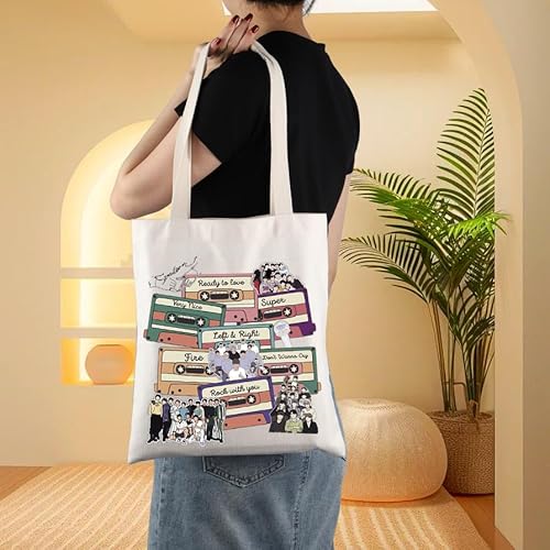 UJIMS 17 Album Tote Bag Korea-Pop Boy Band Fans Gift Korea-Pop Merchandise Korean Music Merch