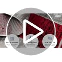 L'Baiet Verena Red & Grey Geometric Area Rug 8' x 10' - Modern Living Room Carpet