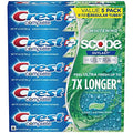 Crest Whitening Toothpaste with Scope, 6.5oz Pack of 5 - Cavities & Surface Stain Removal
