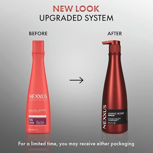 Nexxus Conditioner Amino Bond for All Types of Damaged Hair with Amino Acids & Keratin Protein 13.5 oz