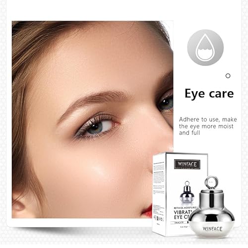 Retinol Eye Cream, containing hyaluronic acid and EUGLENA GRACILIS, 1.76 ounces, vibration induction, brightening and smoothing the eyes, smoothing the skin, moisturizing, suitable for all skin types