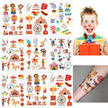 284 PCS CupaPlay Circus Temporary Tattoos - Carnival Baby Shower/Birthday Party Supplies Under the Big Top Party Goodie Bag Stuffers Favors(24 Sheets)
