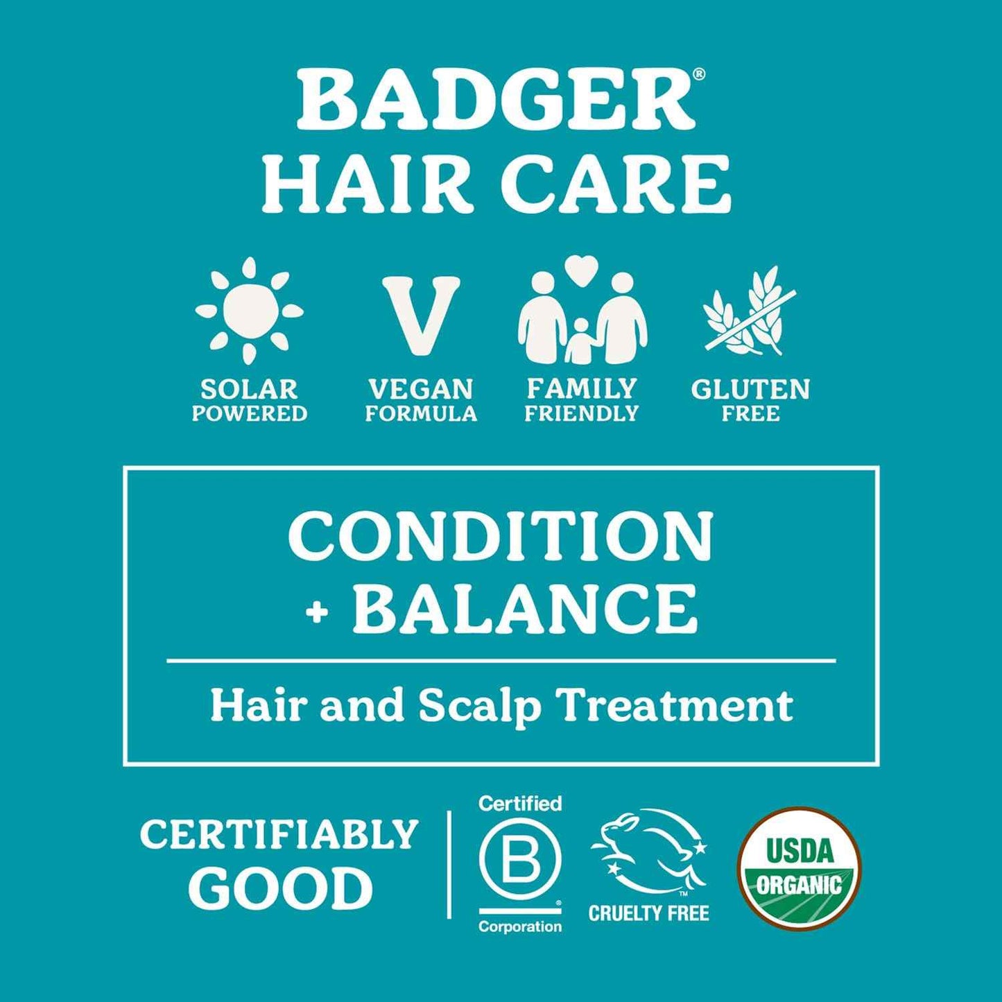 Badger Argan Hair Oil, 2.0 Ounce