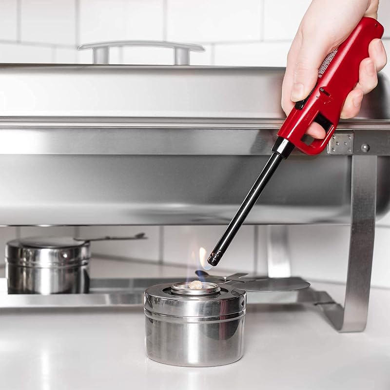 2 Pack 8 Qt Chafing Dishes, Stainless Steel with Alpine Gray Handles - Complete Set