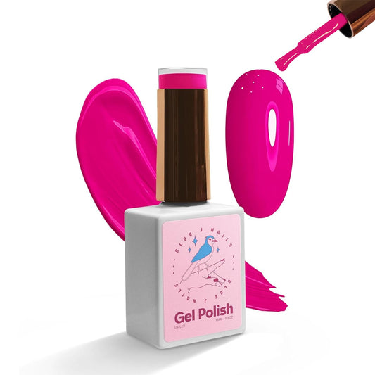 Gel Nail Polish for Long-Lasting Glossy Finish- Fingernail Polish for Salon-Style Manicure at Home- Achieve Professional Results with Vegan Nail Polish- Love Your Nails with Cruelty-Free Color- Pink