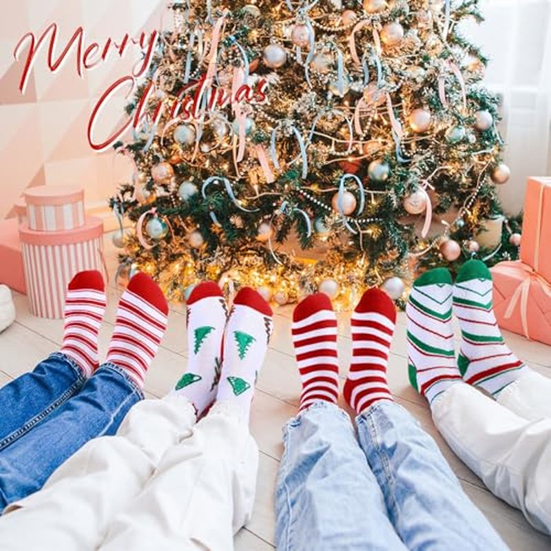 18 Pcs Christmas Gifts Set Merry Xmas Makeup Bags Enamel Mugs Christmas Socks Bulk 2026 Gifts Santa Snowflake Party Favors for Adults Women Coworkers Teacher Xmas Winter Party Supplies Decor