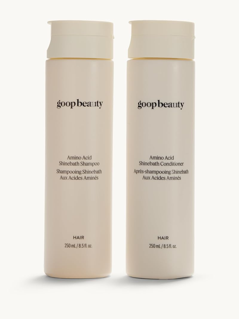 Amino Acid Shinebath Shampoo & Conditioner Set – Hydrating, Sulfate-Free 8.5 fl oz Each