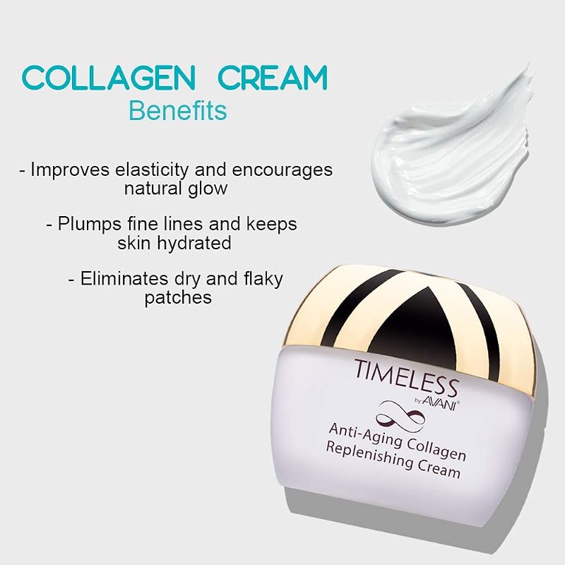 Anti-Aging Collagen Replenishing Cream for Face – Hydrating, Firming & Wrinkle Plumping