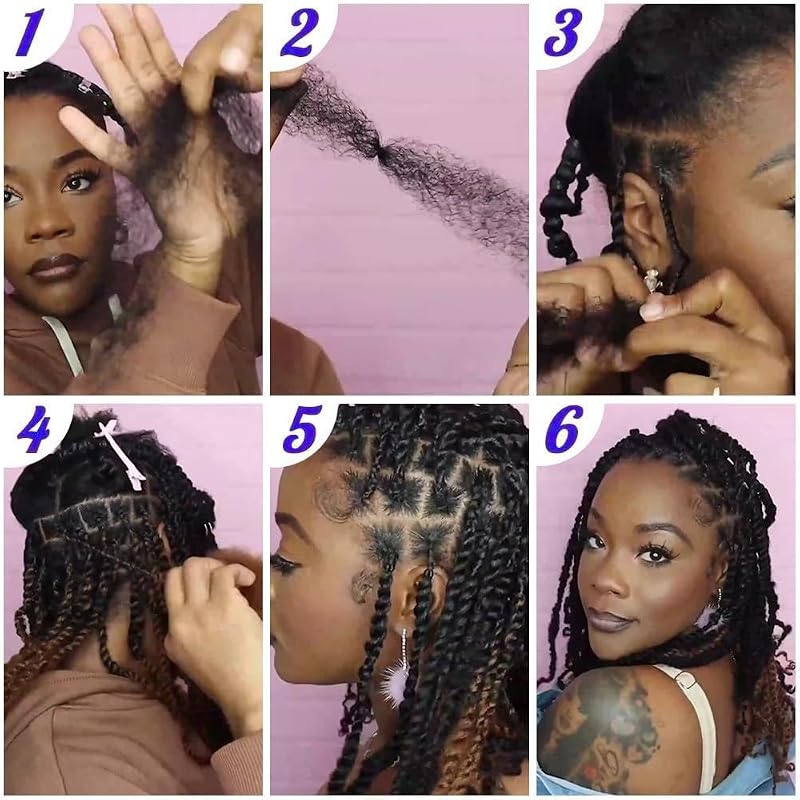 Brown Afro Kinky Curly Bulk Human Hair 16 Inch 50g 1 Pack for Braids - 4# Brown + 16 Inch (Variation of THIS listing)
