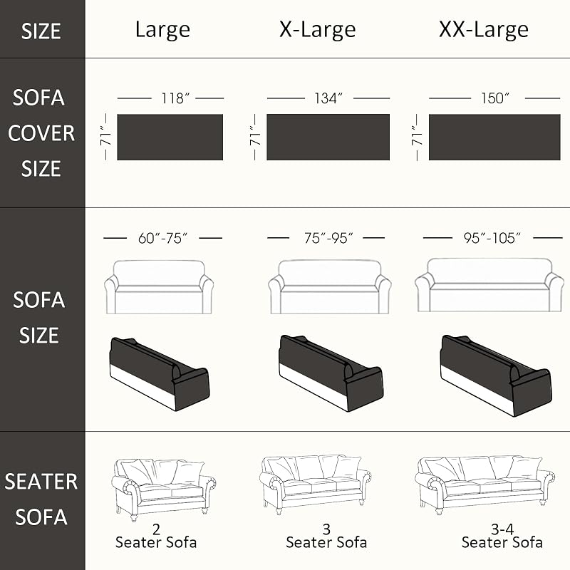 Bohemian Green Couch Cover for 3 Cushion Sofa, Non-Slip Chenille Protector 71"x150" - 3-4 Seater, 71x150, Variation: Boho:green+71" X 150"