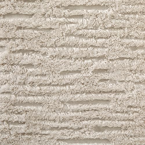 Oatmeal SKL Home CloudSoft 6-Piece Bath Towel Set - Luxury 100% Cotton