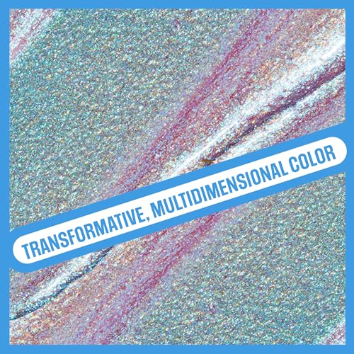 wet n wild Halloween Fantasy Makers Chameleon Chrome Lip Foil, Intense Multi-Chrome Pigment, Mesmerizing Blendable Color Shift Foil Finish, Cruelty-Free - Nymph's Whisper (Pack of 2)