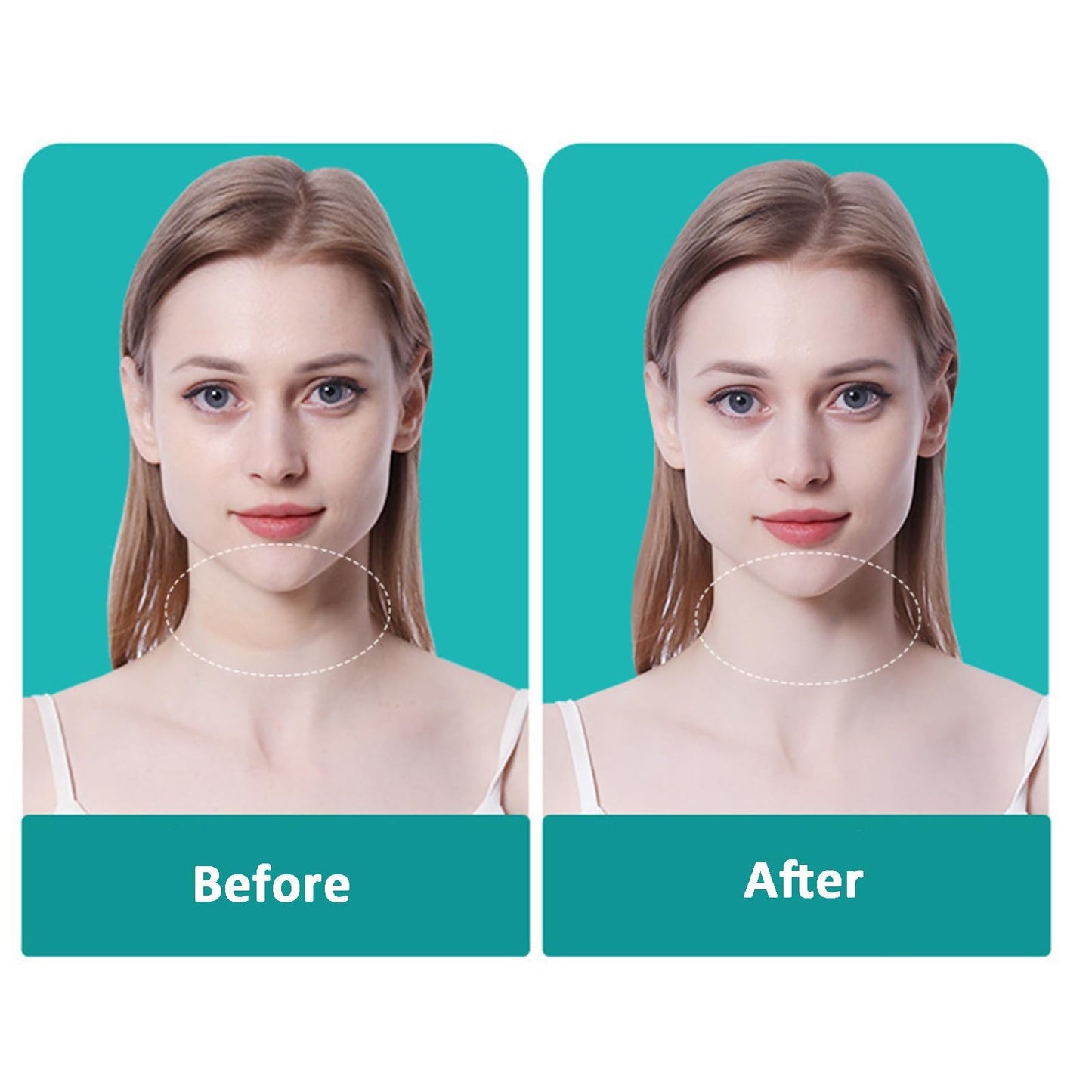 Celestica Instant Neck Tape Kit, Celesticaco Neck Tape Invisible,Lifting & Firming Invisible Tapes,For Necks Face Jaw Lift It Instantly (2 set)