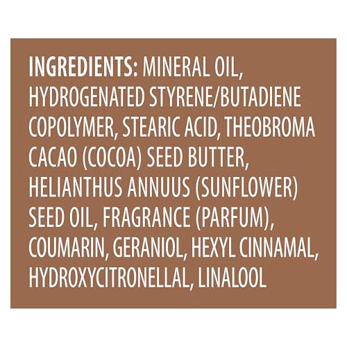 Vaseline Intensive Care Cocoa Radiant Body Gel Oil with 100% Pure Cocoa Butter, 12 oz