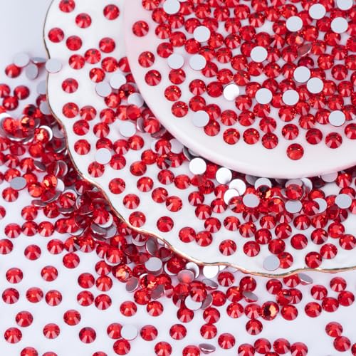 Red Flat Back Crystal Rhinestones SS20 4.6-4.8mm - 10,000PCS Bulk Embellishments Variation of THIS listing