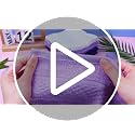 Purple Series 15-Pack Cotton Washcloths - Soft, Absorbent Face & Body Towels