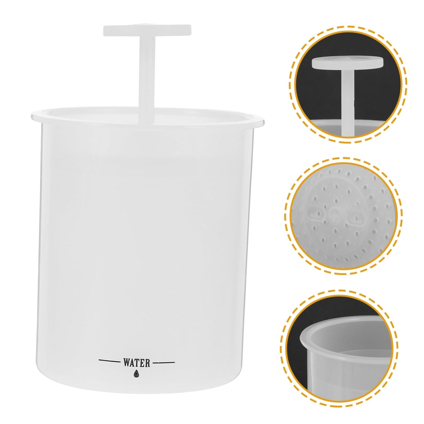 Baluue 2pcs Facial Foam Maker Cups Portable Cleansing Tool for Home Travel Produces Rich Foam for Skincare Efficient Face Wash Foamer Output