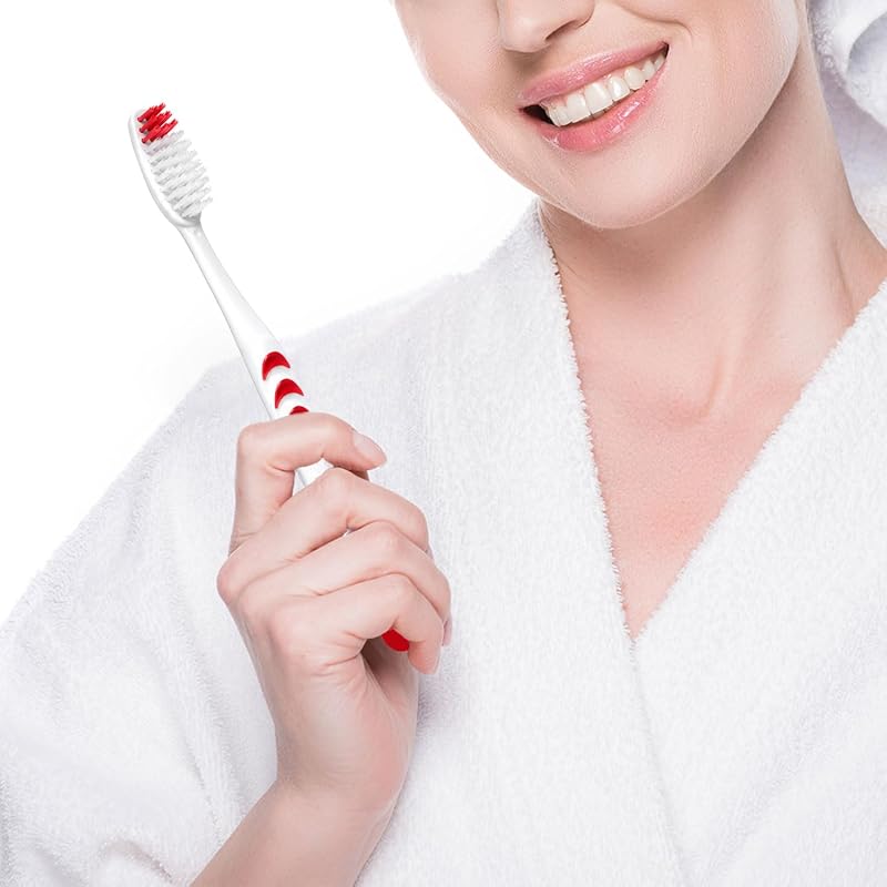 Disposable Travel Toothbrush Bulk 320 Pack – Medium Soft Bristles, Individually Wrapped