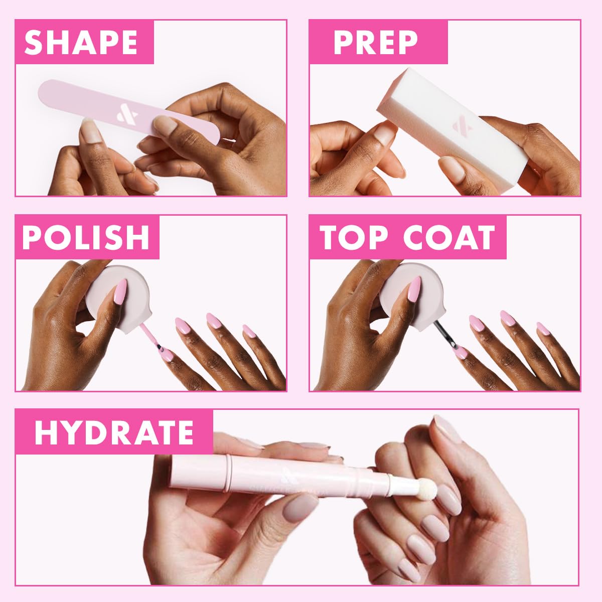 Olive & June Long-Lasting Top Coat Nail Polish - Celestial Effect | Gel-Like Finish | No Lamp Needed | Lasts up to 10 days | Salon-Quality Color at Home | Vegan & Cruelty-Free | Chip-Resistant Shine