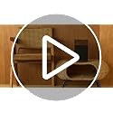 Wooden Cremation Urn for Adults - Handcrafted Walnut Ashes Keepsake