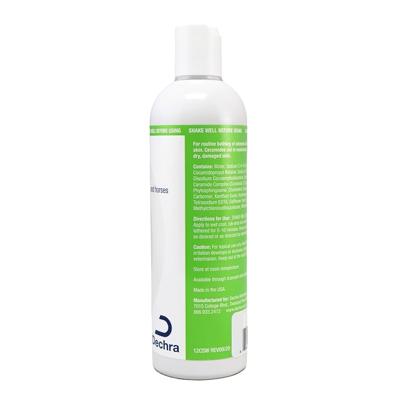 DermaLyte All-Natural Shampoo for Pets - 12 oz Pack of 2 (12 oz each)