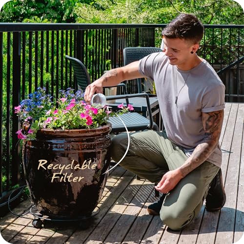 Santevia MINA Alkaline Water Filter 3-Pack | Adds Minerals & Removes Lead & Chlorine