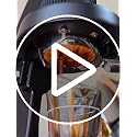 IKAPE 54mm Espresso Coffee WDT Tool with Adjustable Needle & Funnel - Black