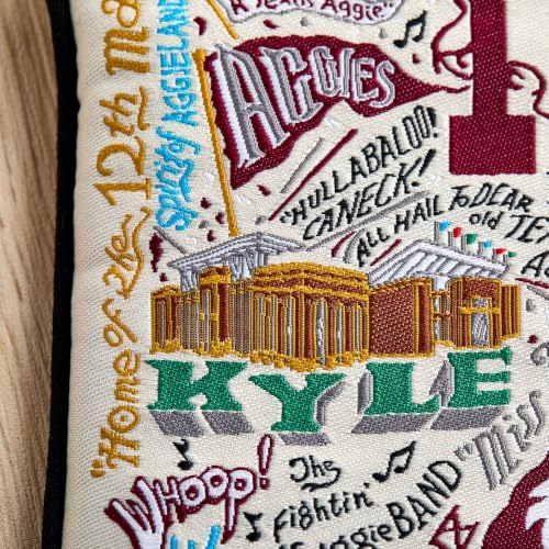Texas A&M Aggies Zipper Pouch & Travel Bag - College Station Souvenir (Variation of THIS listing)