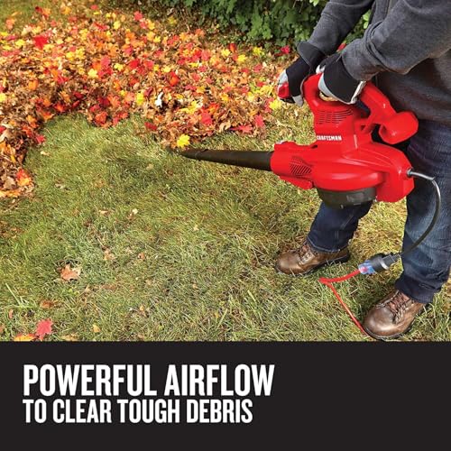 230 MPH Leaf Blower Vacuum Mulcher - 3-in-1 Backpack Electric Corded