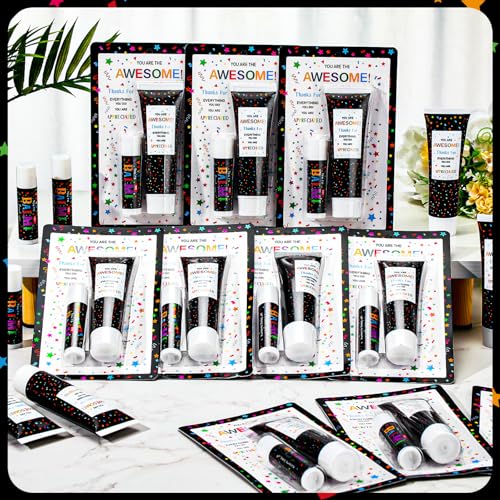 15 Pack Christmas Appreciation Lip Balm & Hand Cream Gift Set - Teacher & Employee