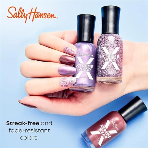 Sally Hansen Xtreme Wear Nail Polish, Streak-Free, Shiny Finish, Long-Lasting Nail Color, Daycream, 0.12 fl oz (Pack of 2)